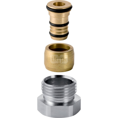 Złączka Geberit MeplaTherm do zaworów d16x1/2", typ Danfoss