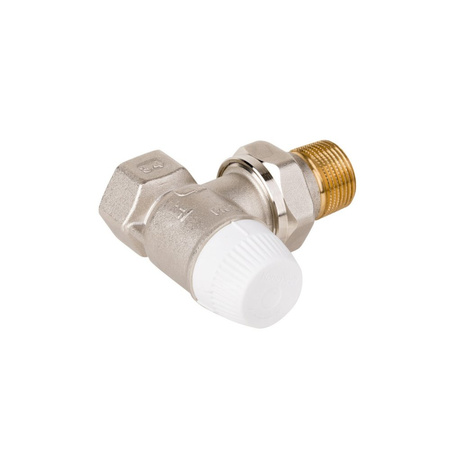 Zawór termostatyczny, kątowy, z wkładką H, 3/4"