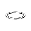 O-ring VIEGA 7985.2-69V tworzywo sztuczne, 45 mm x 40.5 mm / 4 mm