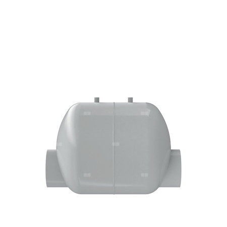 Separator mikropęcherzy REFLEX LA 65, 10 bar / 110'C, DN65/PN16, kolor: szary