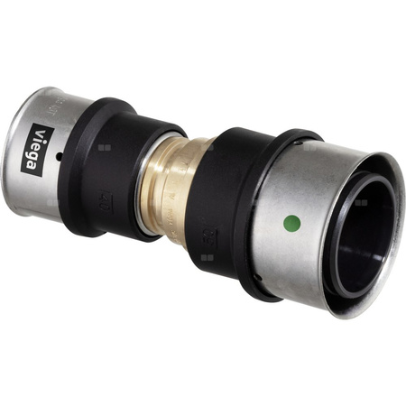 Złącze redukcyjne VIEGA 6715.2 redukcja, brąz / brąz, 32 mm x 25 mm (zw x zw), 77 mm