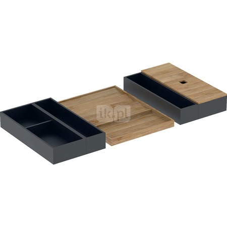 Geberit ONE Zestaw wkładów do szuflady górnej, B75cm