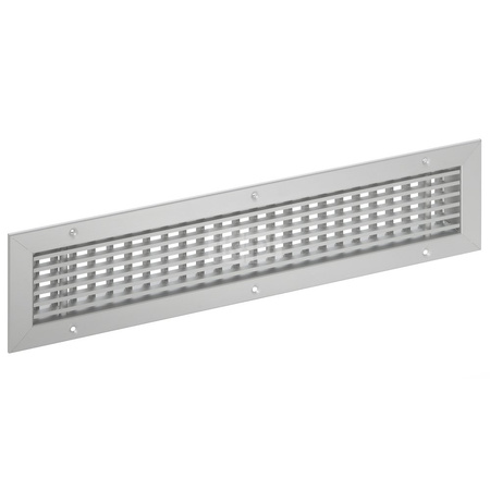 Kratka wylotu powietrza o profilu zakrzywionym - model VSI 9 montowany w suficie podwieszanym