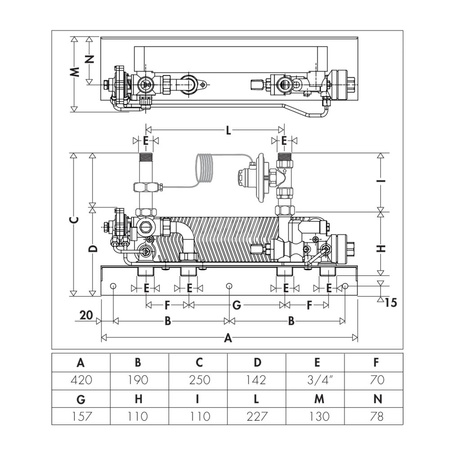 Regulowana stacja mieszkaniowa