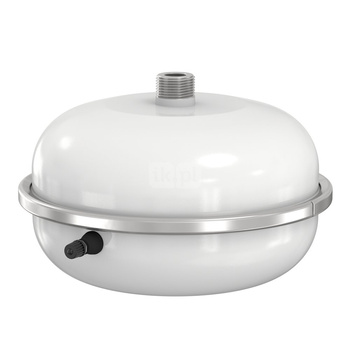 Naczynie wzbiorcze wiszące FLAMCO MEIBES Airfix, pojemność 4 l, 10 bar / 120'C fi3/4'', kolor biały, do instalacji C.W.U.