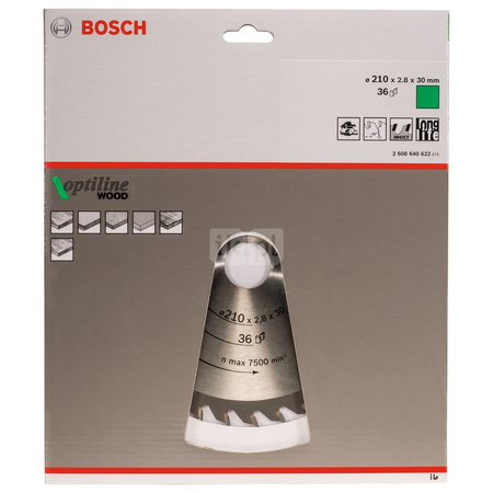 TARCZA PILARSKA OP WO H 210x30-36