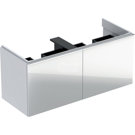 Szafka pod umywalkę GEBERIT Acanto, 2 szuflady szer.120mm