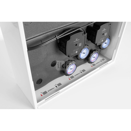 Grupa pompowa AFRISO PrimoBox AZB 211 GZ x GW 3/4'' x 3/4'', z zaworem mieszającym, z zaworem termostatycznym, z izolacją