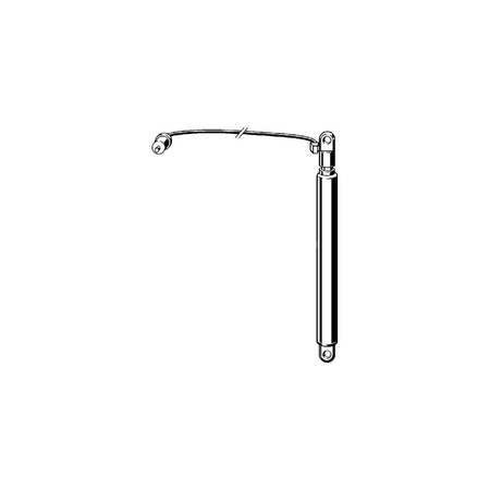 Sprężyna gazowa ≤ 28 kg stal, nr wzoru 8570.51