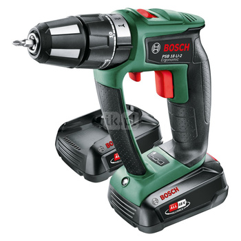 Narzędzie z baterią i ładowarką PSB 18 LI-2 Ergonomic /walizka, 2x 2,5 Ah/