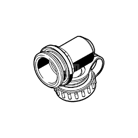 Zawór spustowy przyłącze do węża, samouszczelniający, nr wzoru 1010.8 G: ¾ wykonanie: chromowane