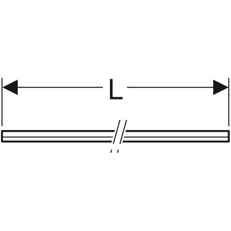 Taśma do uchwytów rurowych d40-160