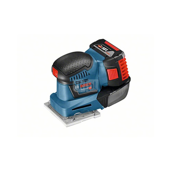 Szlifierka oscyl. GSS 18 V-10 (solo) 18V, bez akumulatorów i ładowarki, rozm. pap. 140x115 / 133x80 / 150x100 mm, 11.000 obr., M