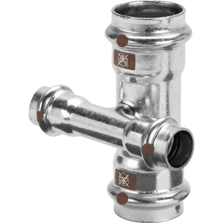 Czwórnik VIEGA 1748 stal szlachetna, 18 mm x 18 mm x 15 mm x 15 mm, mz x mz x mz x mz