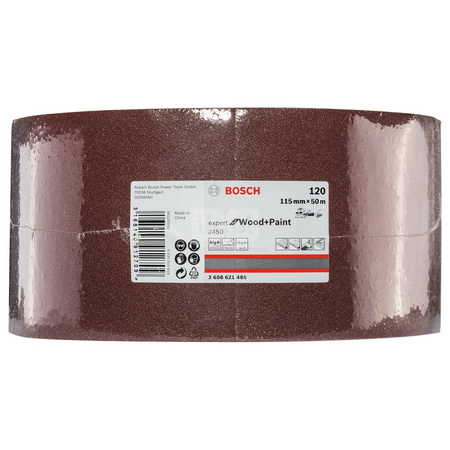 J450 Expert for Wood and Paint, 115 mm x 50 m, G120 115mm X 50m, G120
