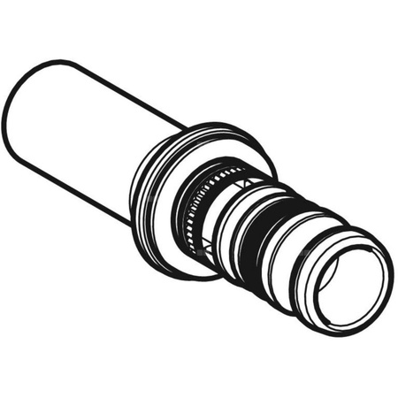 Złączka GEBERIT Mepla przejściowa Mepla/Mapress, Cu, 63 mm, DN 50 x 54 mm x DN 50 (końcówka wciskowa x końcówka wsuwana) z uszczelką