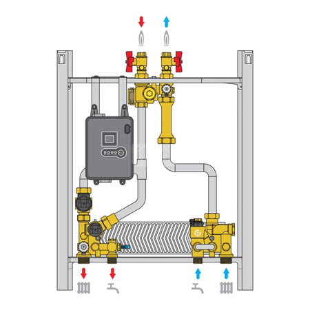 Wysokoprametrowa stacja mieszkaniowa 40 kW