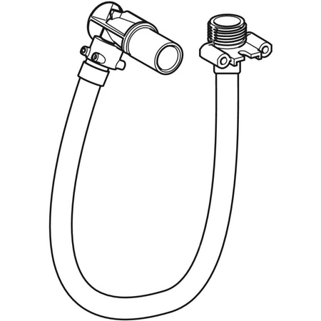 Wężyk kompletny do skrzynki funkcyjnej do baterii stojących Geberit Brenta/Piave