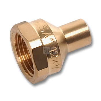 Przejściówka SANHA 4246g, Cu, 22 mm x 1/2'' (lz x GW)