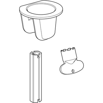 Zestaw mocujący do baterii stojących Geberit Brenta/Piave