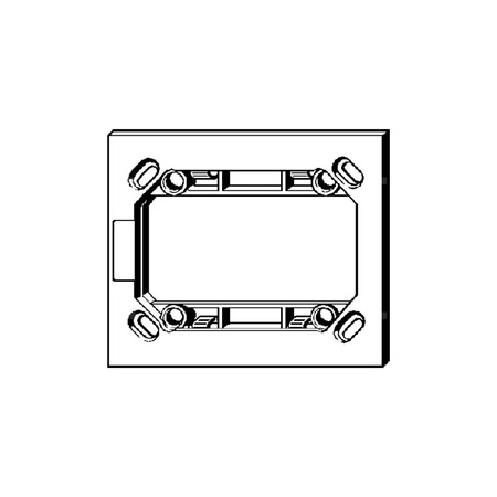 Rama podstawy Visign for More 100 tworzywo sztuczne, nr wzoru 8350.126