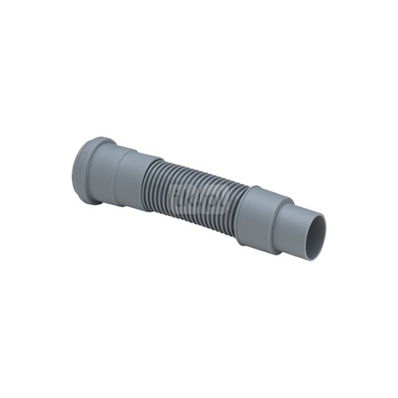 Rura odpływowa elastyczna, nr wzoru 3892 DN1: 50 DN2: 50/40 L: 750