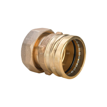 Złącze przyłączeniowe Sanpress VIEGA 2263XL Jednoczęściowy, brąz / brąz, 3 1/2'' (mu x mz), (głębokość: 42 mm) z uszczelką