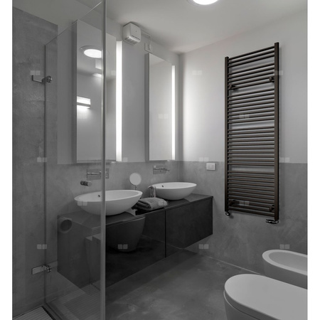 Grzejnik drabinkowy ENIX PINI, wym. 1154 x 764 mm, kolor biały, moc 811W