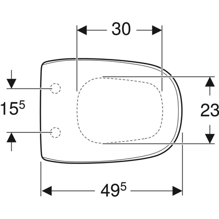 Deska Citterio wolnoopadająca