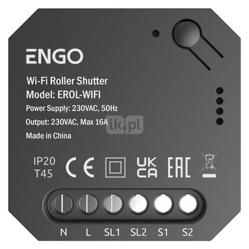 Sterownik Rolet do systemu  ENGO Smart, WIFI