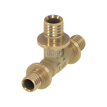 Trójnik TECE flex redukcja 90' mosiądz 32 mm x 16 mm x 32 mm (kw x kw x kw)