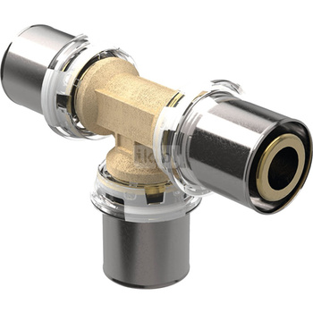 Trójnik GEBERIT Volex mosiądz 25 mm x 25 x 25 mm MZ