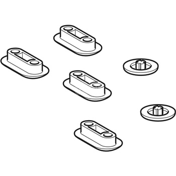 Zestaw odbojników do deski i pokrywy sedesowej, do Geberit AquaClean Sela