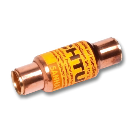 Złącze SANHA 5872, Cu, 18 mm (lw x lw)