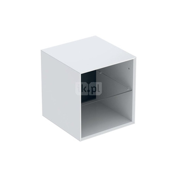 Geberit ONE Element boczny, B45cm, H49.2cm, T47cm, biały, wysoki połysk