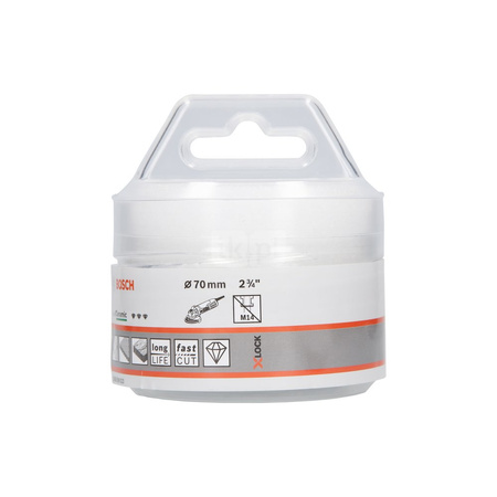 Diamentowa przecinarka Best for Ceramic Dry Speed 70x35 z systemem X-LOCK 70 x 35 mm