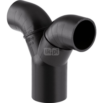 Trójnik GEBERIT HDPE polietylen 75 mm x 56 mm x 56 mm (sw x sw x sw)