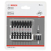 9-częściowy zestaw końcówek wkręcających Impact Control PH1 / PH2 / PH3 / PZ2 / PZ3 / SL1x5,5 / T15 / T20 / T25 / T30