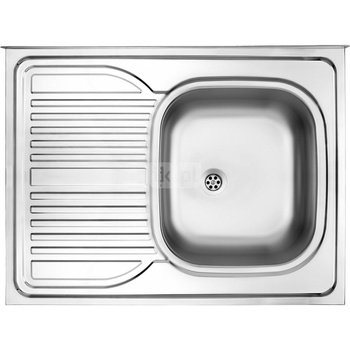 Deante Tango Zlewozmywak 1-komorowy z ociekaczem - satyna