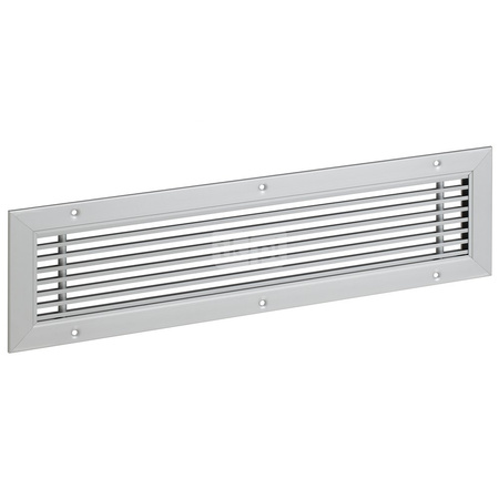 Kratka wlotu powietrza o profilu zakrzywionym - model VSI 13 montowany w suficie podwieszanym