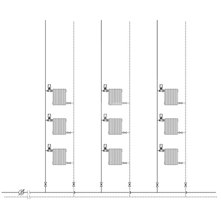 DYNAMICAL - Dynamiczny termostatyczny zawór grzejnikowy przystosowany do montażu głowic termostatycznych lub siłowników elektro