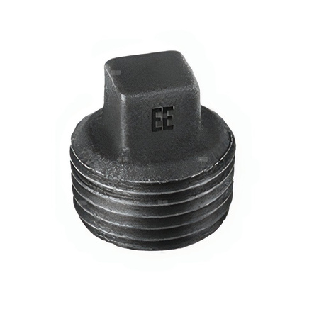 Korek ODLEWNIA ZAWIERCIE T8/47/291 żeliwo (czarne) 1/4'', kolor czarny