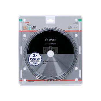 Ostrze do piły tarczowej bezprzewodowej Standard for Wood 305 x 2,2 / 1,6 x 30 T60