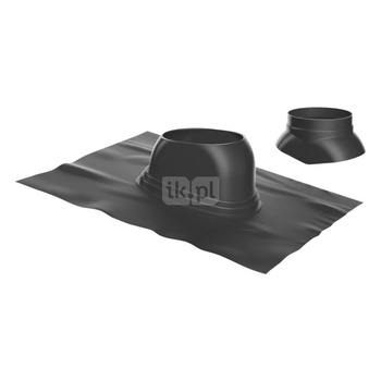 Płyta dachowa (2511), 5-25st. fi125 tworzywo polimerowe PP, czarna