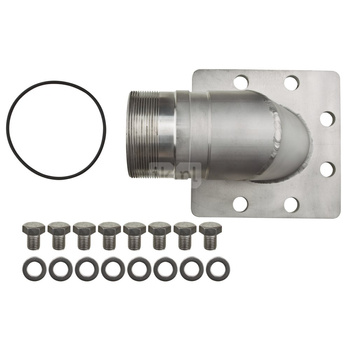 Kolano stal nierdzewna, przył. DN 80 dł.250mm szer.180mm WILO