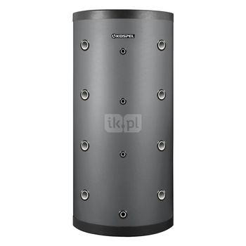 Zbiornik buforowy stojący KOSPEL SV-200.1 pojemność 210 l bez wężownicy, izolacja: pianka poliuretanowa, kolor: Biały