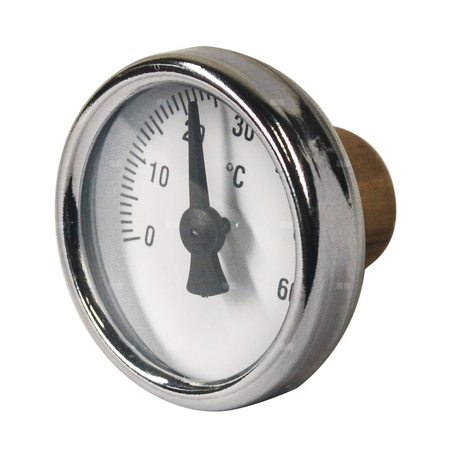 Kontaktowy termometr bimetaliczny. Sprężyna do mocowania na rurę TBC-33 13.5MM 0-80 st.C/C2+NK+A+JS 