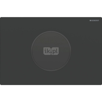 Elektroniczny zestaw uruchamiający WC Geberit, IR, Sigma10, 12cm, czarny mat, easy-to-clean