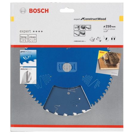 Tarcza pilarska Expert for Construct Wood KSB EXPERT FOR C. WOOD 210X30X2,0 30T