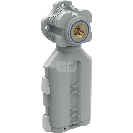 Podwójne gniazdo przyłączeniowe Geberit 90 st. do MasterFix: Materiał=Brąz (CuSn5Zn5Pb2-C), Rp=1/2 "